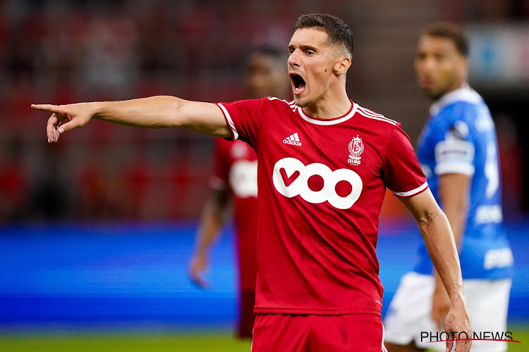 LUIK, BELGIUM - JULY 23: Gojko Cimirot van Standard Luik during the Jupiler Pro League match between Standard Luik and KRC Genk at Maurice Dufrasnestadion on July 23, 2021 in Luik, Belgium (Photo by Jeroen Meuwsen/Orange Pictures) © Orange Pictures / Photo News ! only BELGIUM !